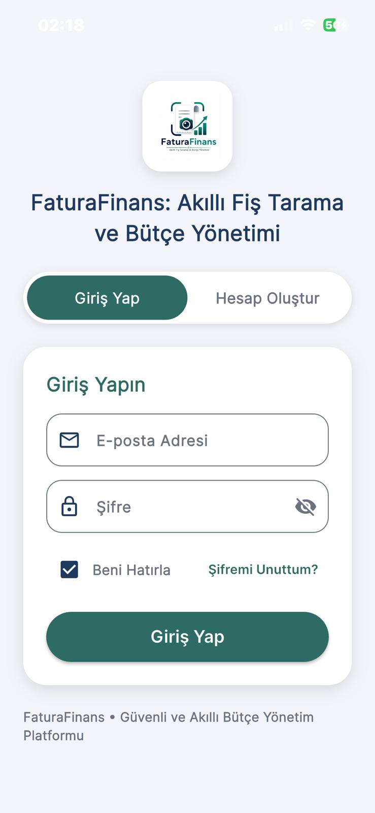 OCR Destekli Akıllı Bütçe Yönetim Sistemi (TÜBİTAK 2209-A Destekli Araştırma Projesi)
