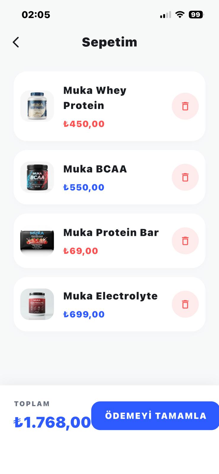 Fitbar Mobil Fitness Ekosistemi Android/IOS