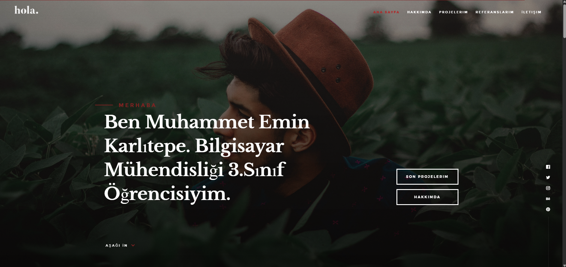 Admin Panelli Dinamik Portfolyo Projesi | ASP.NET Core 6.0
