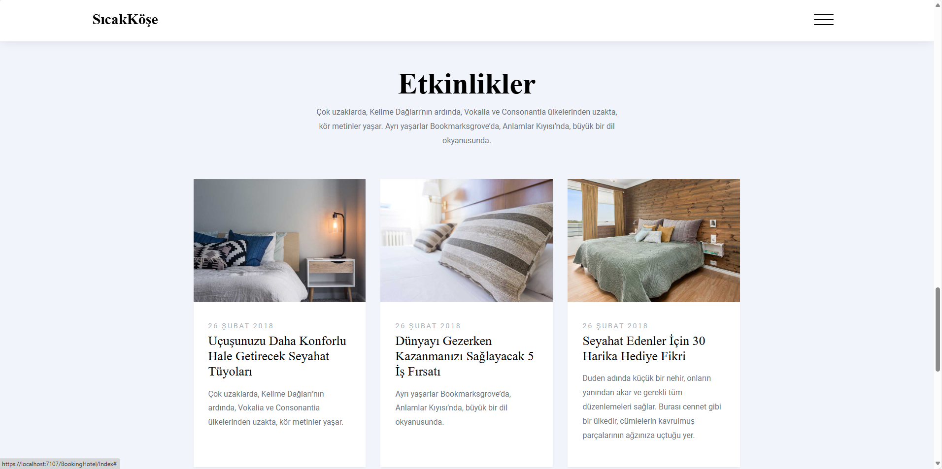 Booking.com API Entegrasyonlu Otel Arama ve Listeleme Uygulaması | ASP.NET Core 8