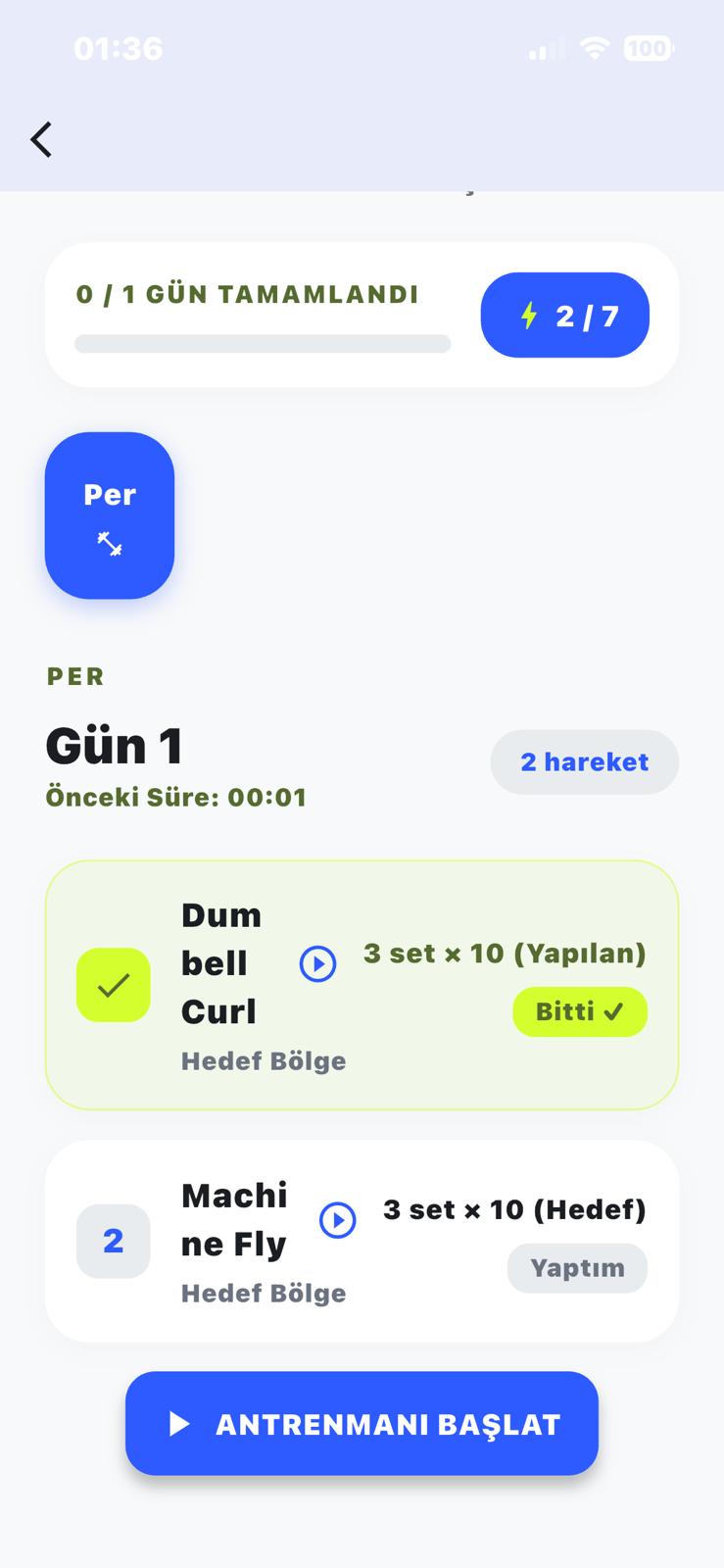 Fitbar Mobil Fitness Ekosistemi Android/IOS